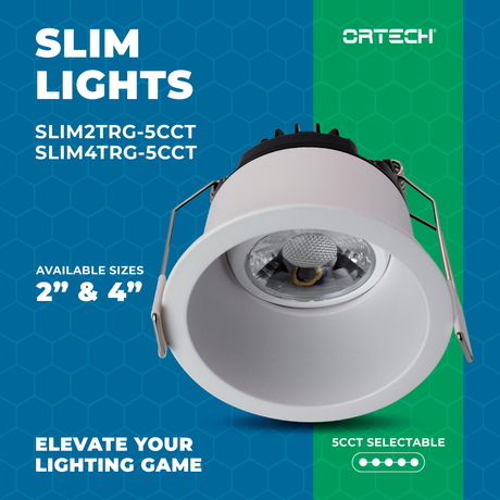 New 2" and 4" Slim Lights