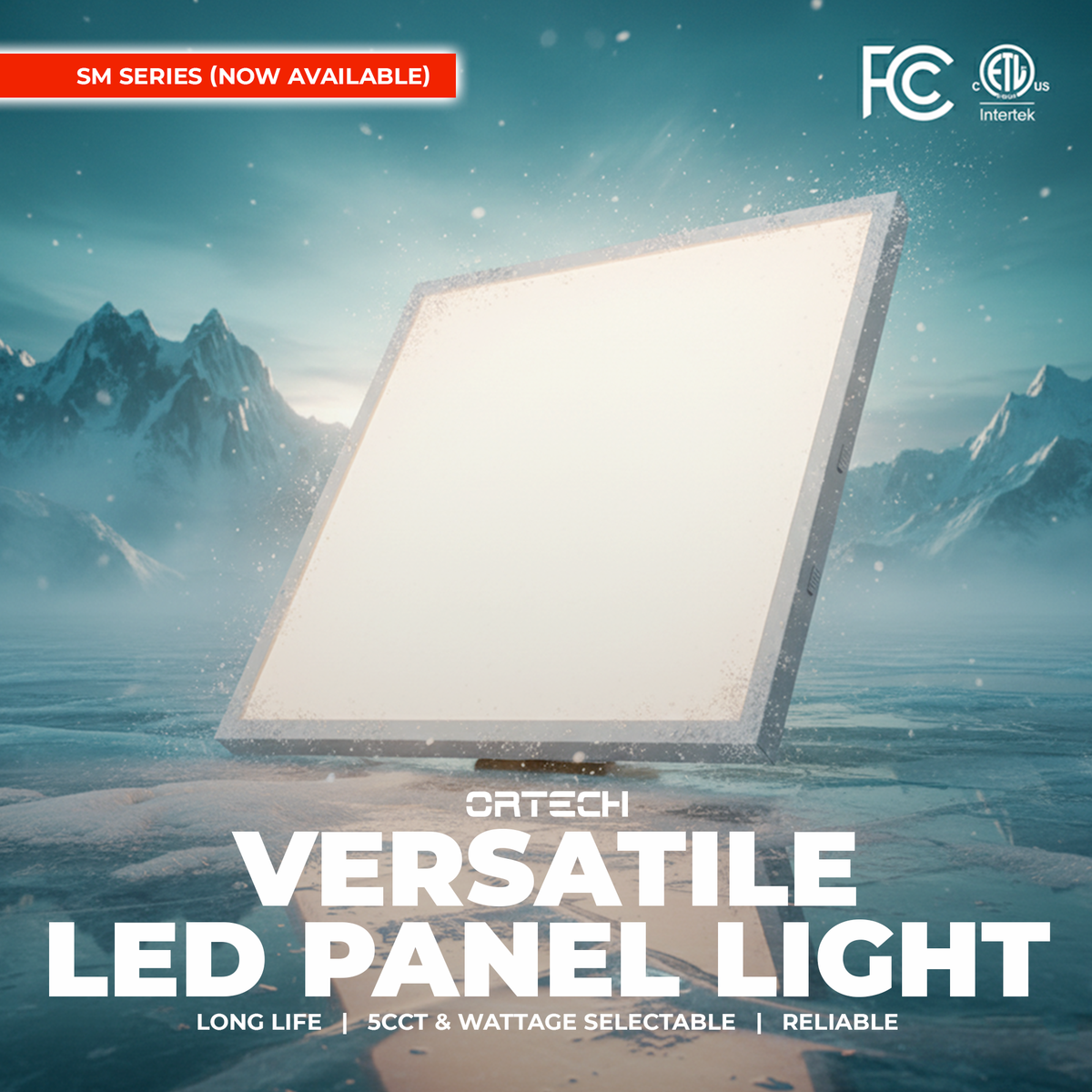 Panel Light Pro Tech Versatile LED Panel Light – ORTECH Industries Ltd.